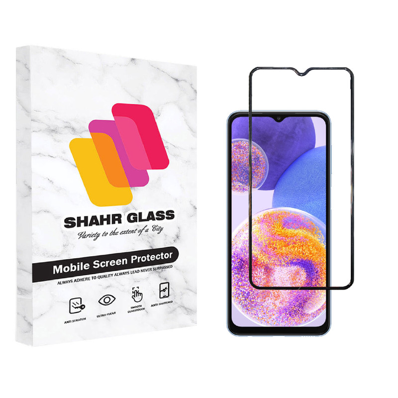 محافظ صفحه نمایش شهر گلس مدل WEVA مناسب برای گوشی موبایل سامسونگ Galaxy A23 | کالا برتری