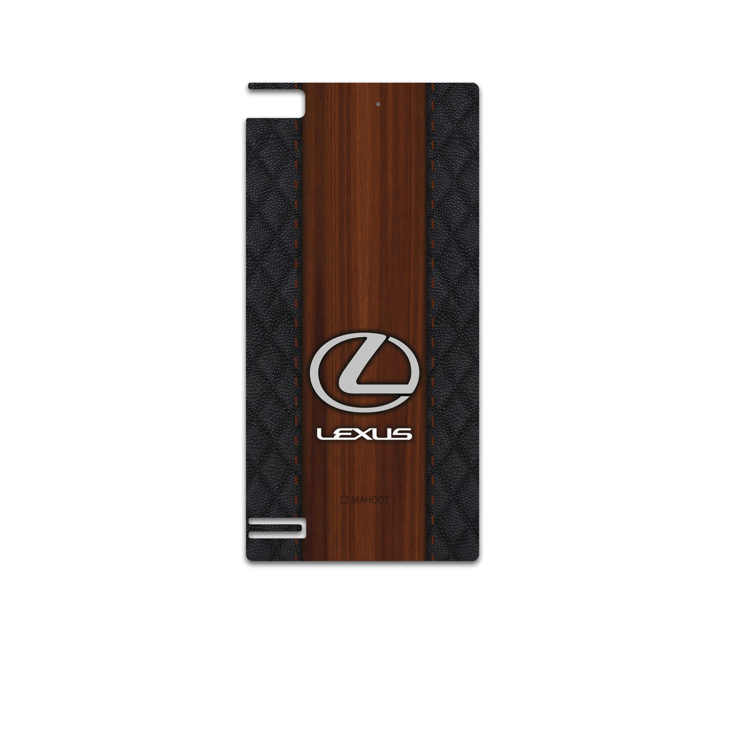 برچسب پوششی ماهوت مدل Lexus مناسب برای گوشی موبایل بلک بری Z3