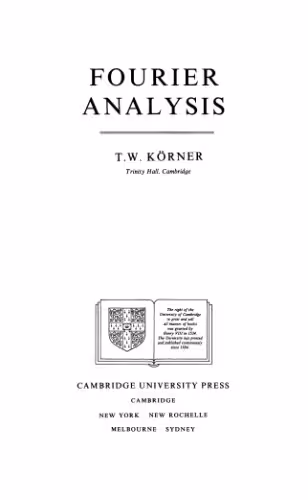 خرید و دانلود نسخه کامل کتاب Fourier Analysis