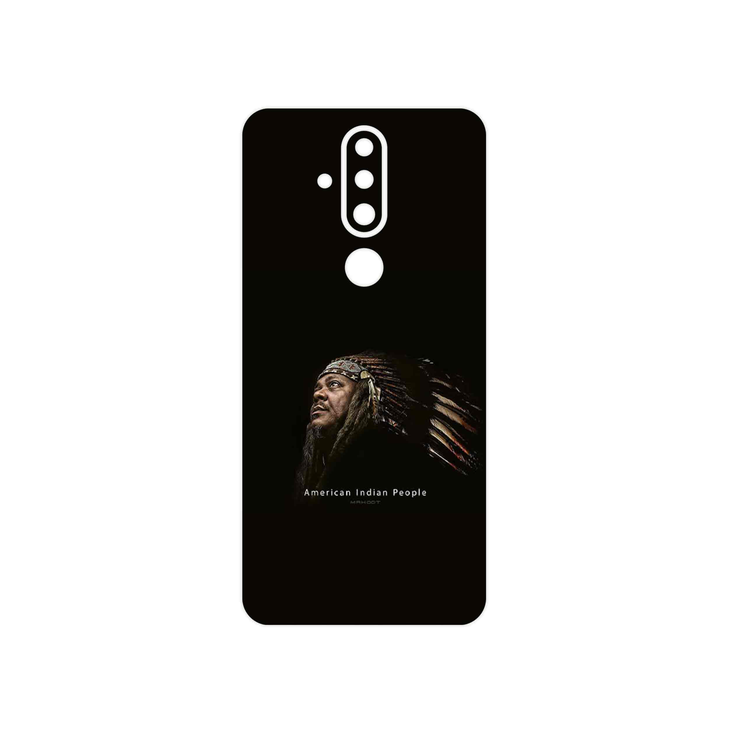 برچسب پوششی ماهوت مدل Portrait of an Indian Man مناسب برای گوشی موبایل نوکیا X71