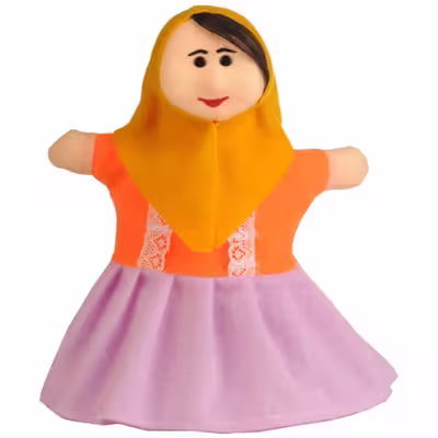 عروسک نمایشی شادی رویان مدل دختر
