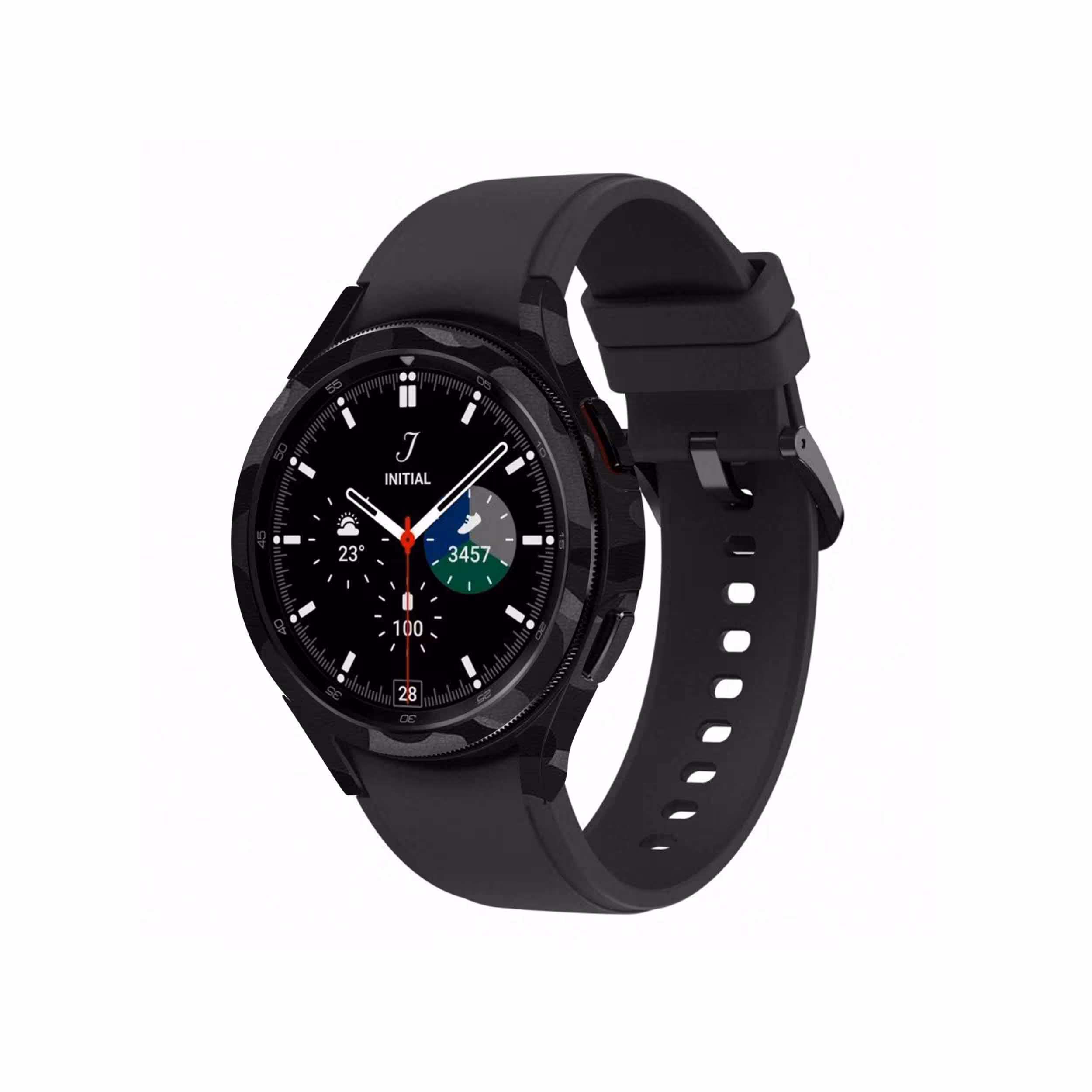 برچسب ماهوت طرح Night Army مناسب برای ساعت هوشمند سامسونگ Watch4 Classic 42mm