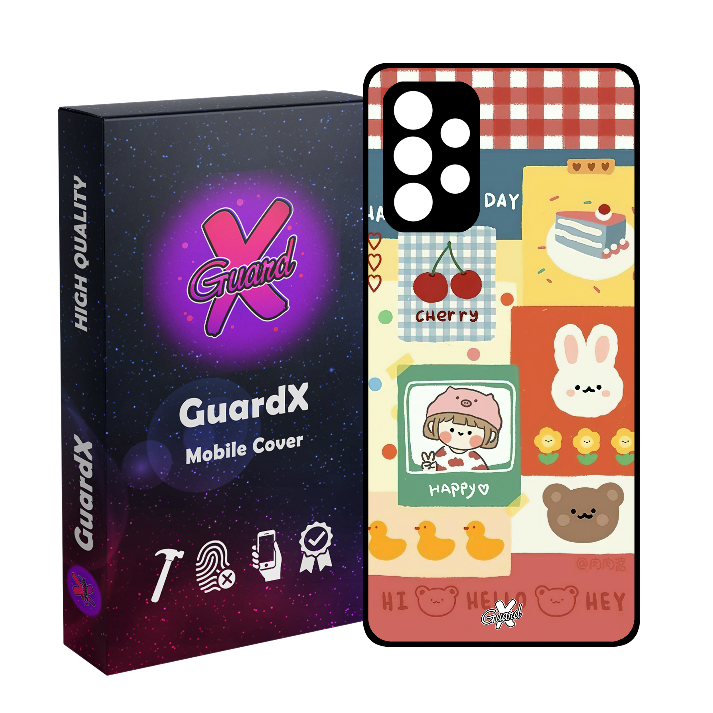 کاور گارد ایکس طرح دختر مدل Glass10515 مناسب برای گوشی موبایل سامسونگ Galaxy A33 5G