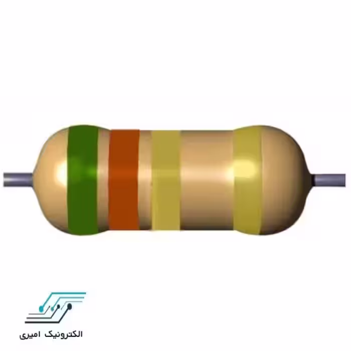 مقاومت 5.1 اهم 3 وات 5 درصد
