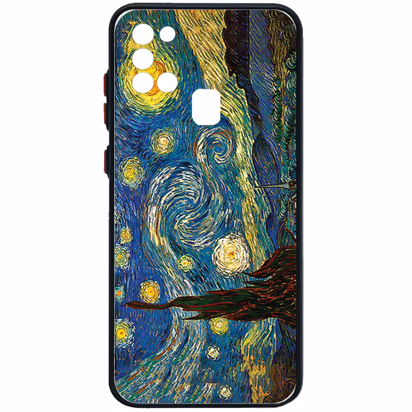 کاور طرح شب پرستاره مناسب برای گوشی موبایل سامسونگ Galaxy A21S 
