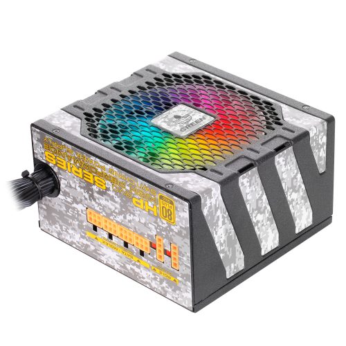 پاور 800 وات RGB دار گرین مدل GREEN GP800B-HP EVO ( استوک با گارانتی )