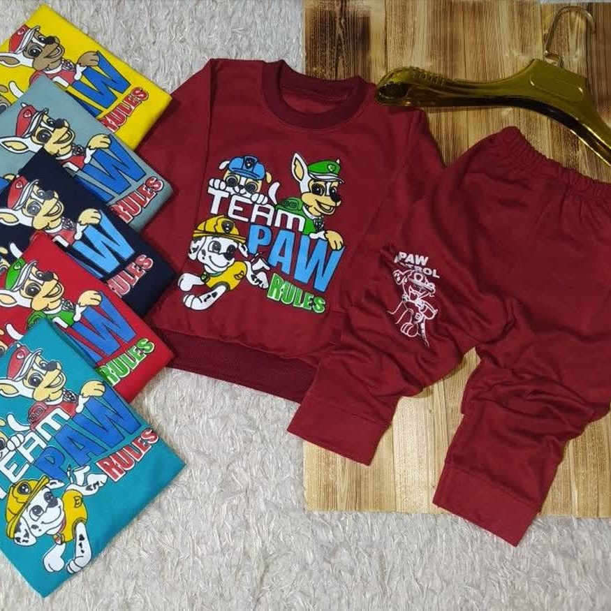 بلوز و شلوار پسرانه سگهای نگهبان سایز 35 و 45

