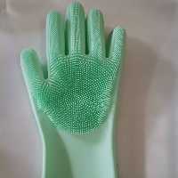 دستکش ظرفشویی برس دار