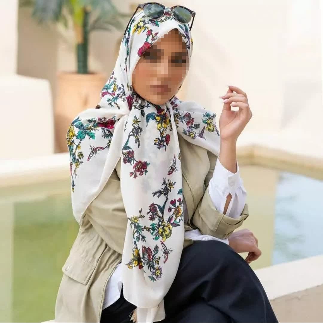 روسری وال ترک نخی منگوله دار (12-01) ارسال رایگان