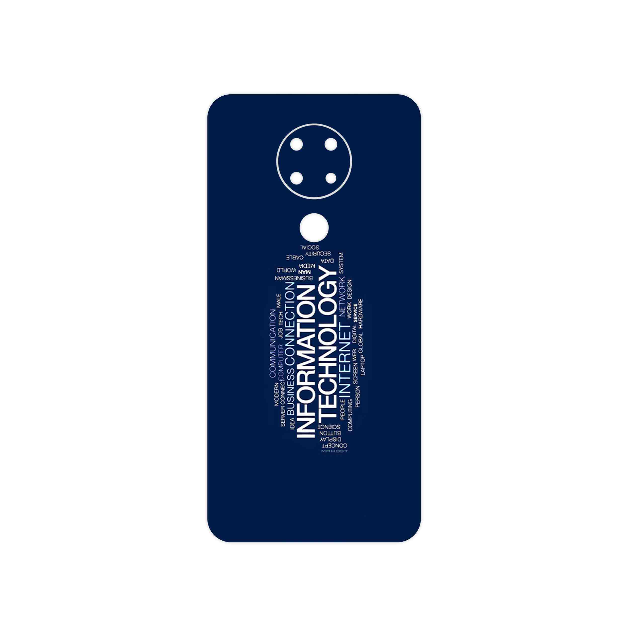 برچسب پوششی ماهوت مدل IT Science مناسب برای گوشی موبایل نوکیا 3.4
