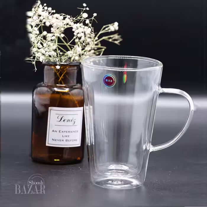 لیوان دو جداره بی وی کی کد 316109