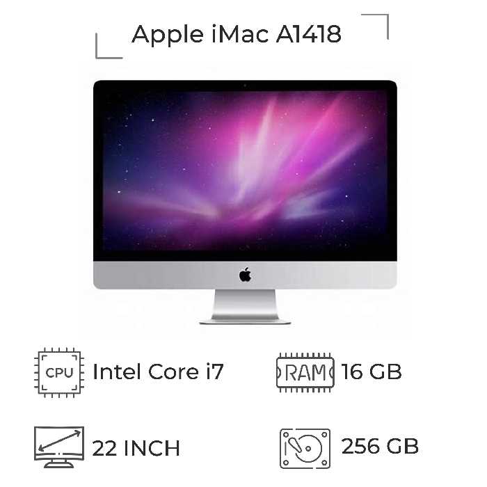 آی مک استوک imac a1418 پردازنده i7 نسل 4