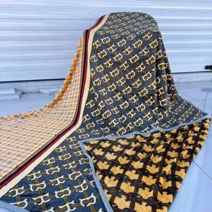 پتو مسافرتی دونفره دو رو ابریشمی