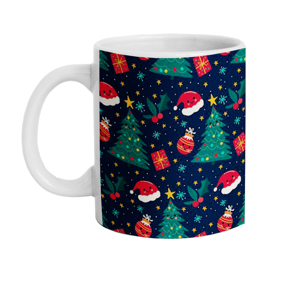 ماگ دارلی طرح کریسمس مدل N015