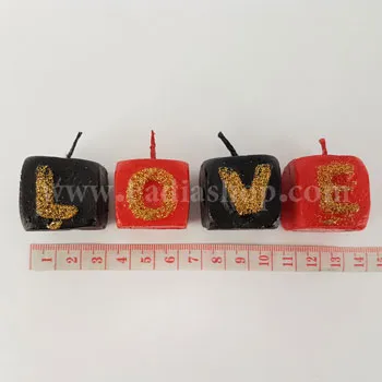 شمع سری مکعب لاو