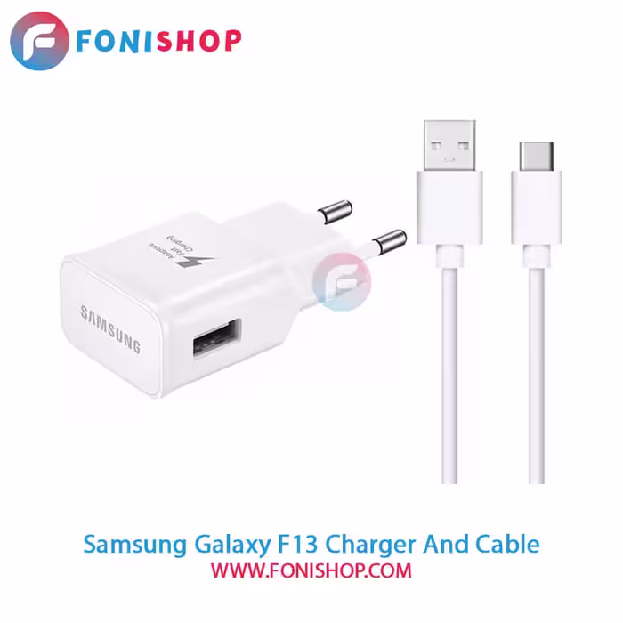 کابل و شارژر فست شارژ اصلی سامسونگ Samsung Galaxy F13