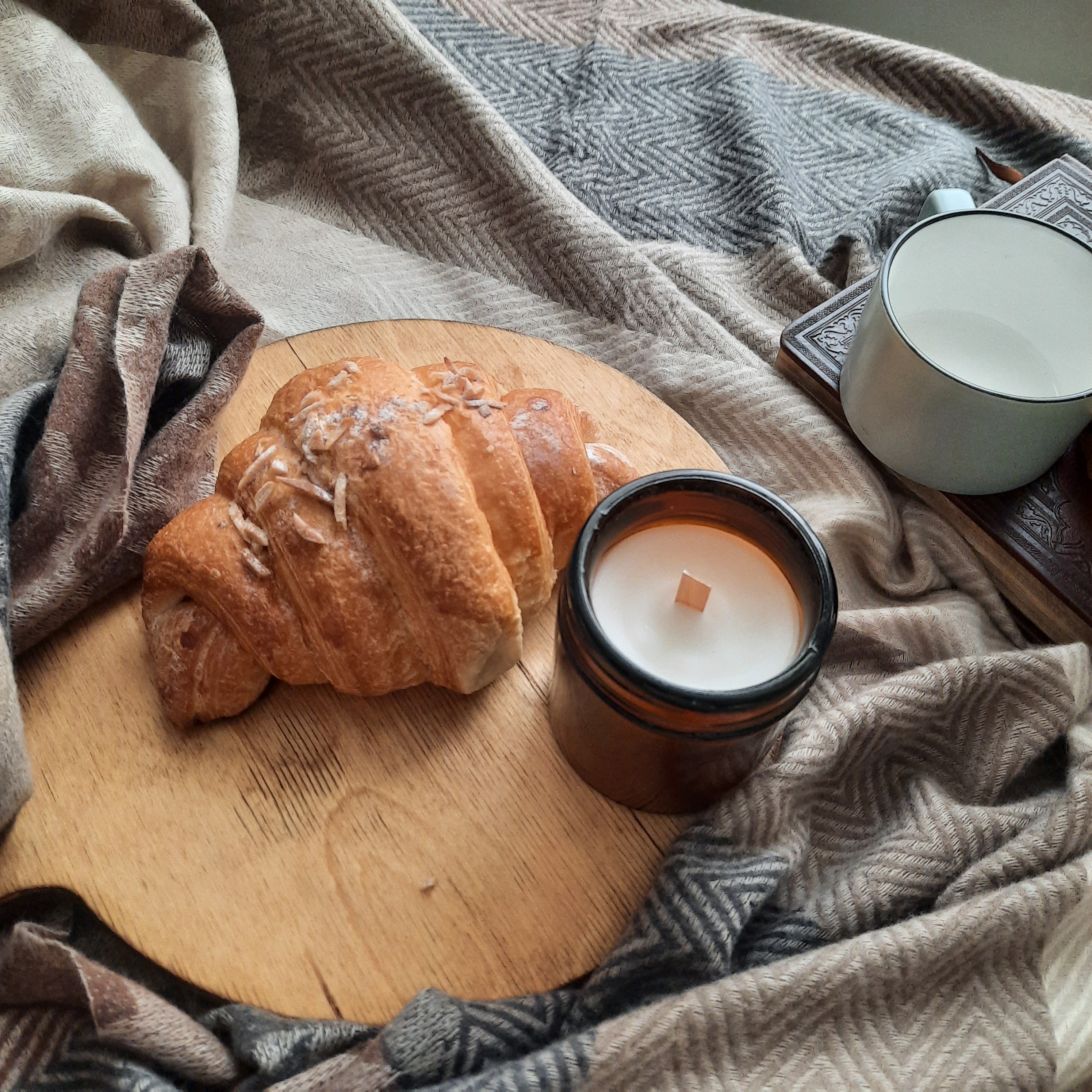 شمع شاتی درب دار