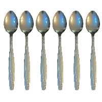 قاشق چای خوری مدل myz بسته 6 عددی