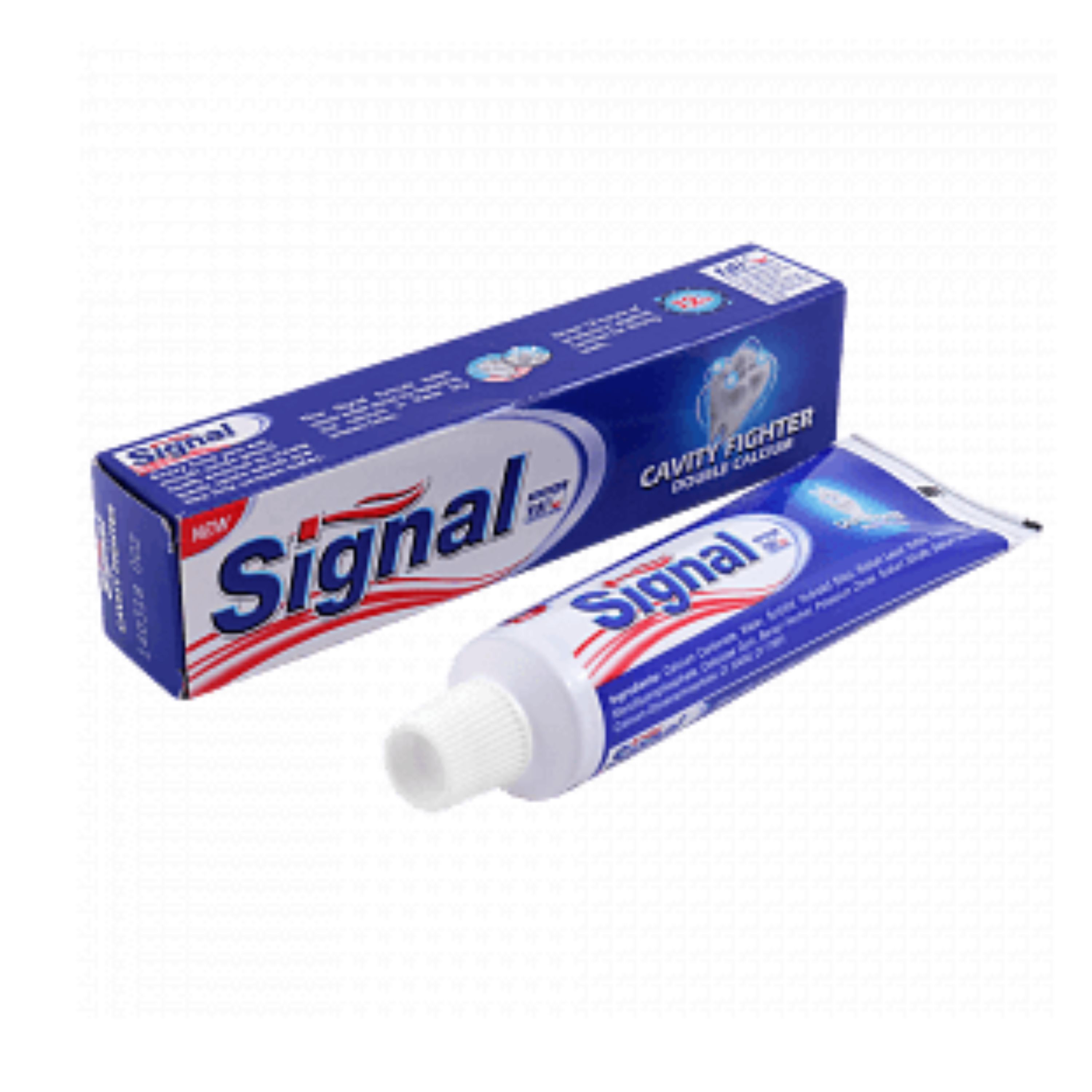خمیر دندان ضد پوسیدگی سیگنال مدل Cavity fighter حجم 100 میلی لیتر