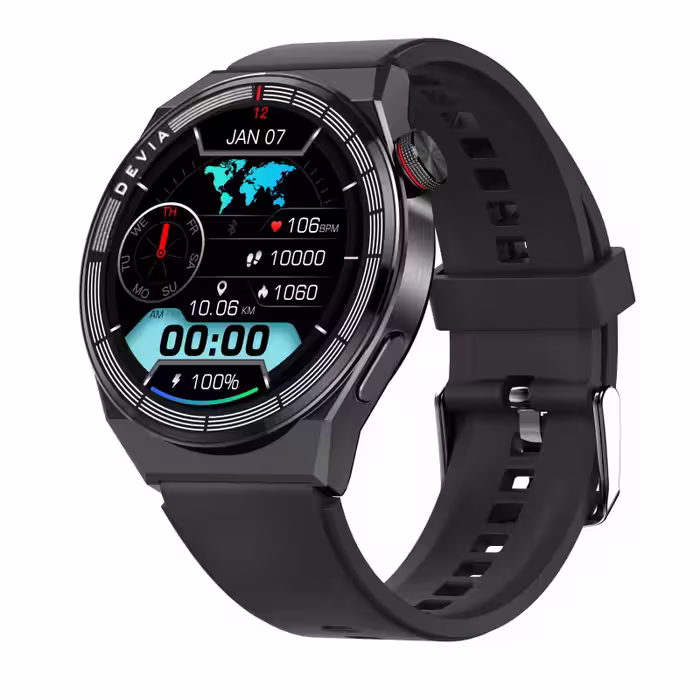 ارسال فوری   ارسال رایگان   ساعت هوشمند دیویا مدل DEVIA Smart Watch Pro1