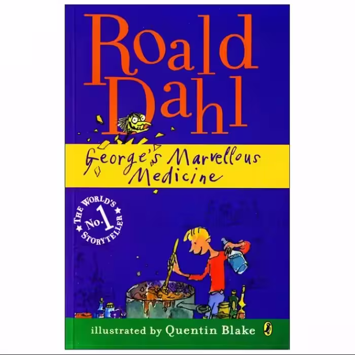 Georges Marvellous Medicine Roald Dahl رمان