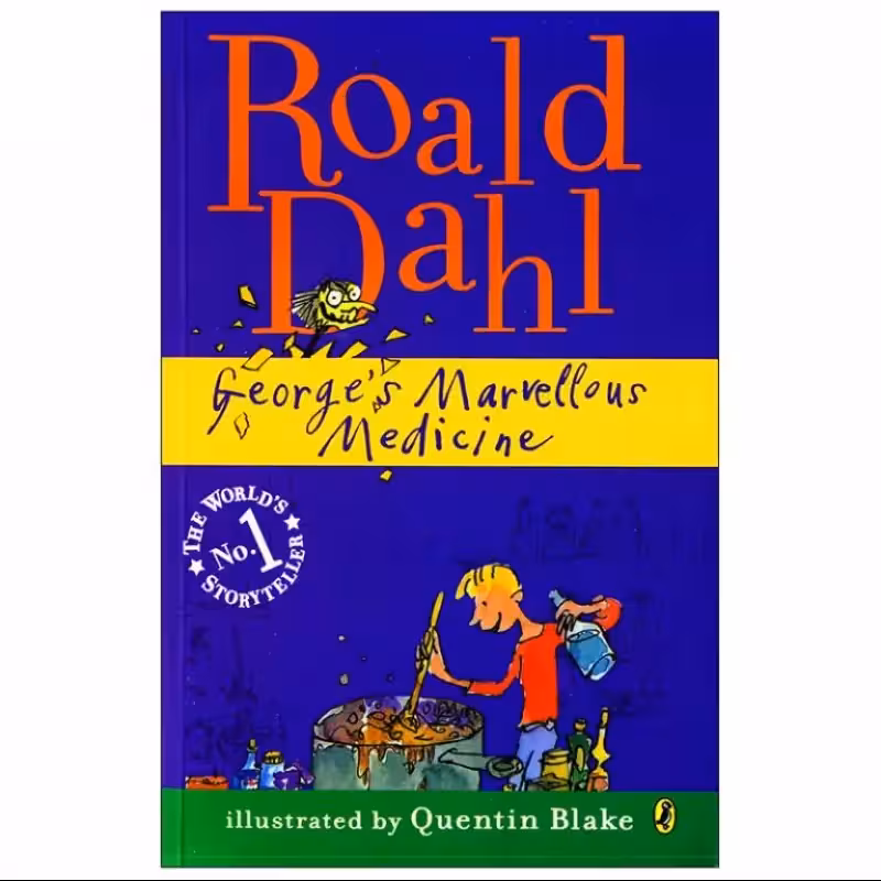 Georges Marvellous Medicine Roald Dahl رمان