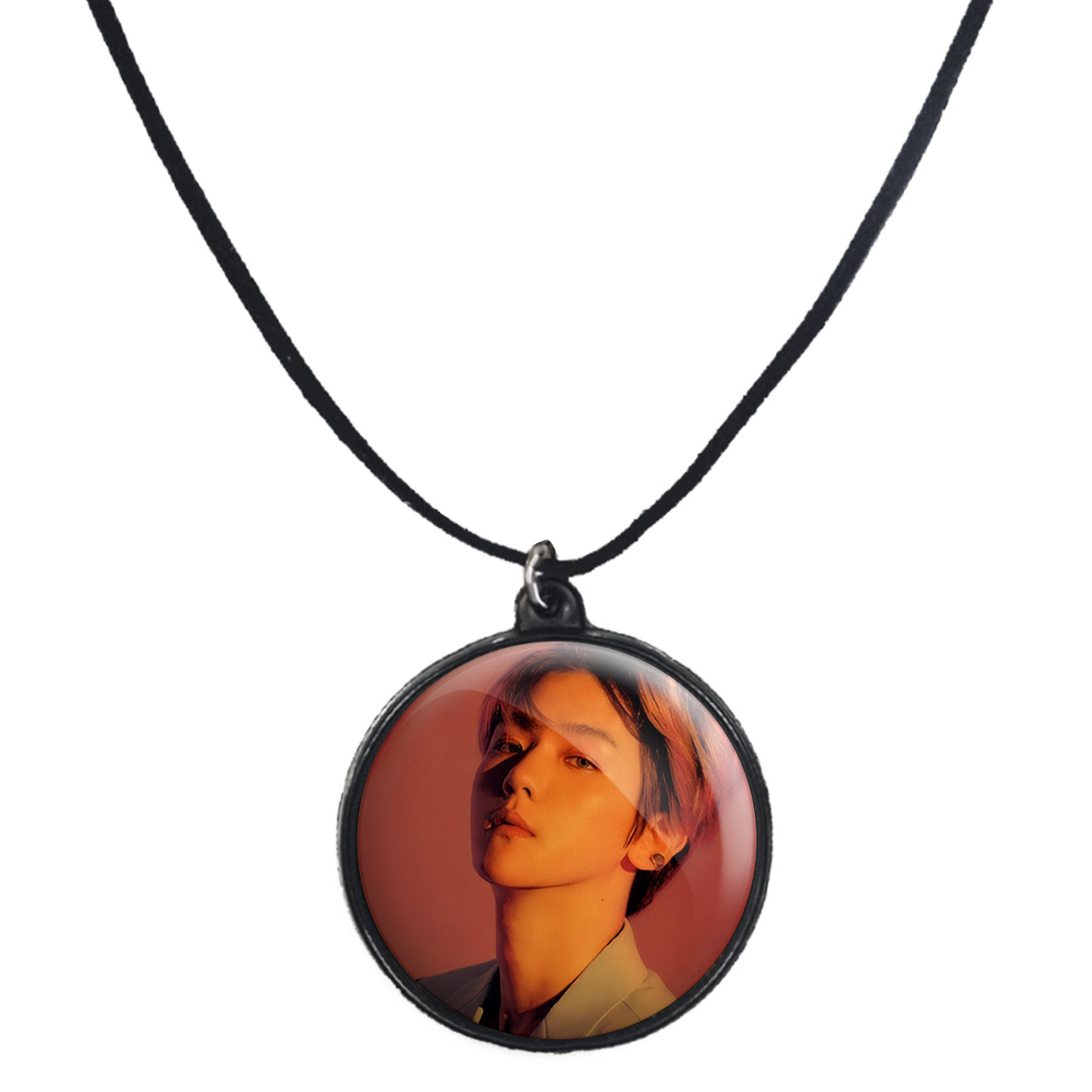 گردنبند پرمانه طرح exo کد pmb.13882 مدل دو طرفه