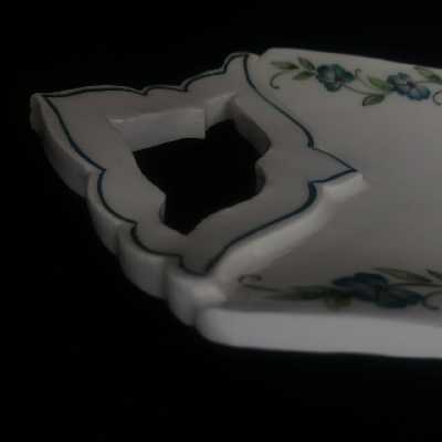 شیرینی خوری سرامیکی هیوا طرح مینیاتور مدل پیچک کد 11015995