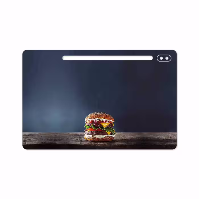 برچسب پوششی ماهوت مدل Hamburger مناسب برای تبلت سامسونگ Galaxy Tab S6 2019 SM-T865