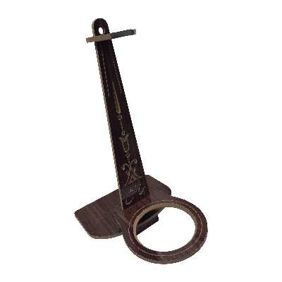 پایه سه تار هخامنش طرح منبت کاری کد 1