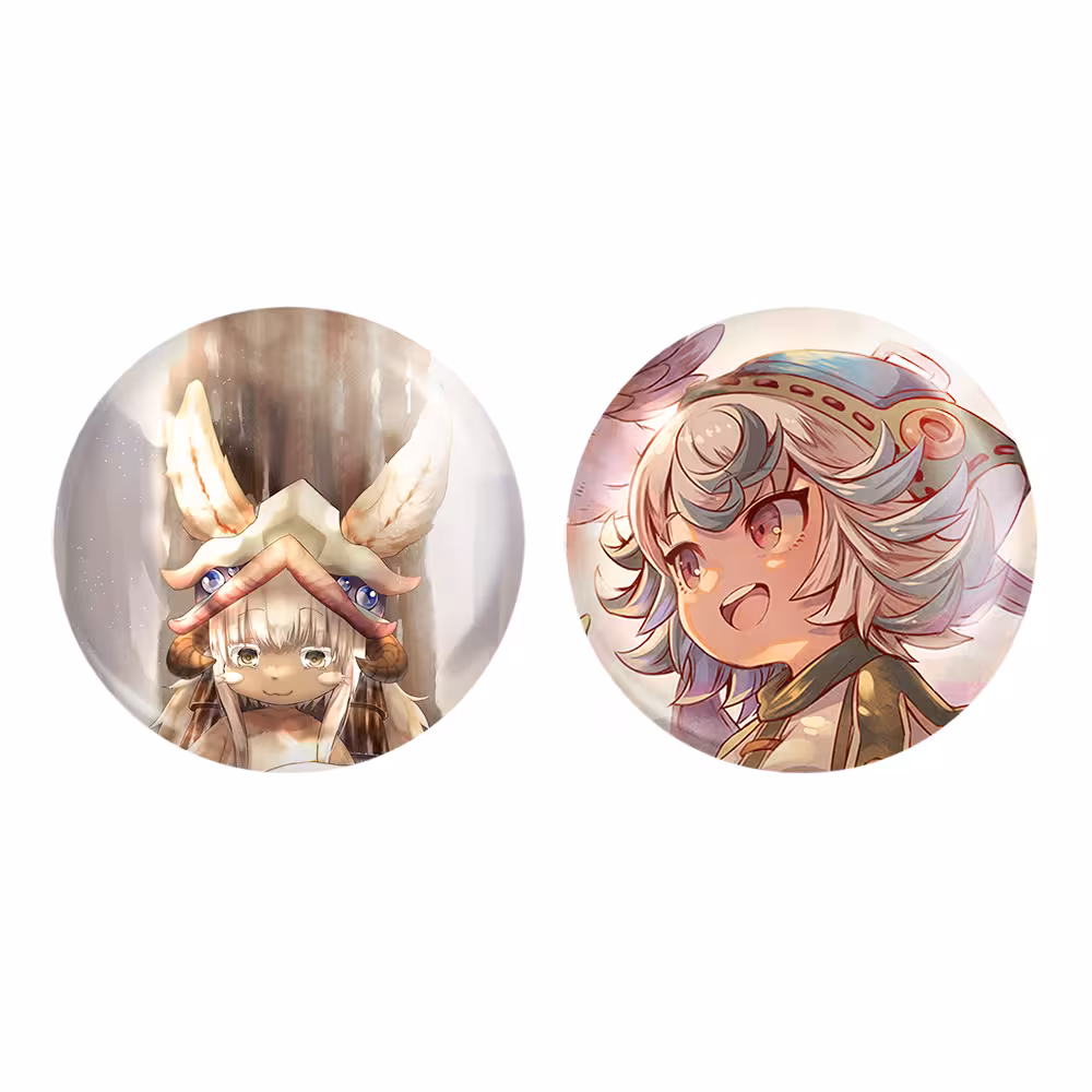 پیکسل خندالو مدل ناناچی و میدوری انیمه ساخته شده در پرتگاه Made in Abyss کد 2209722099 مجموعه 2 عددی