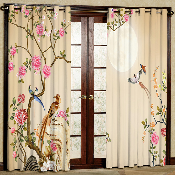 پرده مدل مخمل پانچی کد 6392 سایز 280x140 سانتی متر