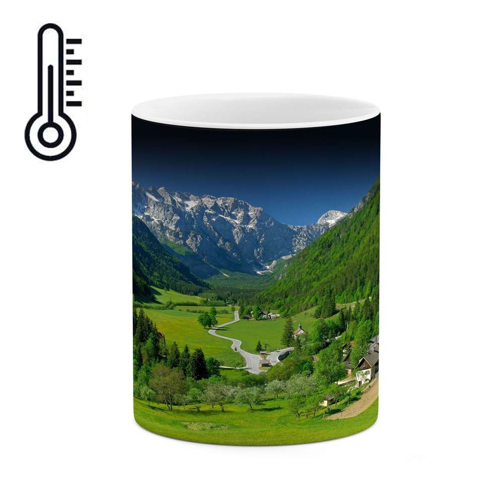 ماگ حرارتی کاکتی طرح منظره مدل mgh13138