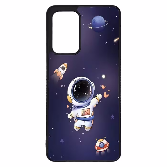 کاور طرح فضانورد کد G-040 مناسب برای گوشی موبایل سامسونگ Galaxy A52s / A52 / A52 5G | دیجی قاب دونی