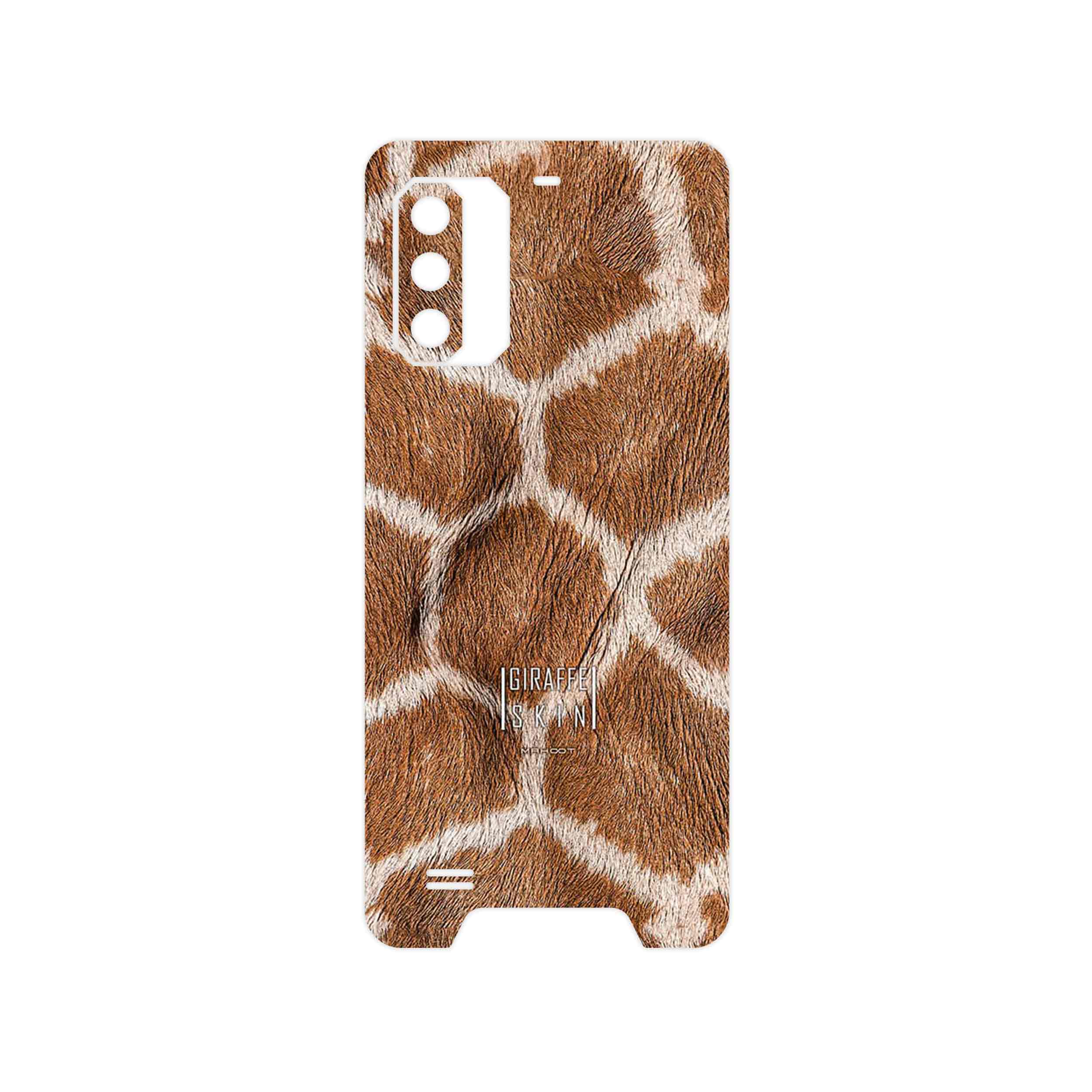 برچسب پوششی ماهوت مدل Giraffe Skin مناسب برای گوشی موبایل یولفون Armor 7