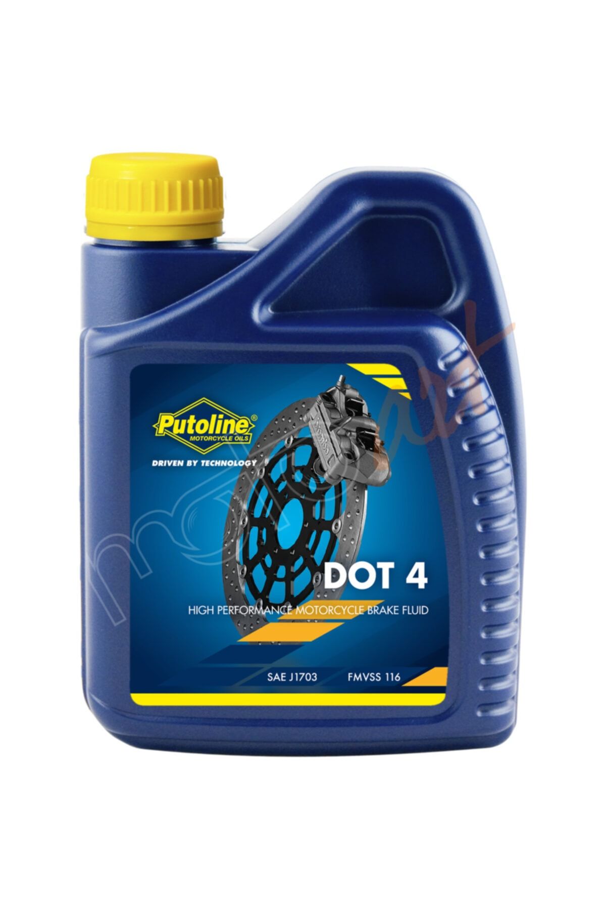 دیسک و کاسه ترمز روغن هیدرولیک موتور سیکلت 4 500 میل پوتولین اورجینال PUTOLINE