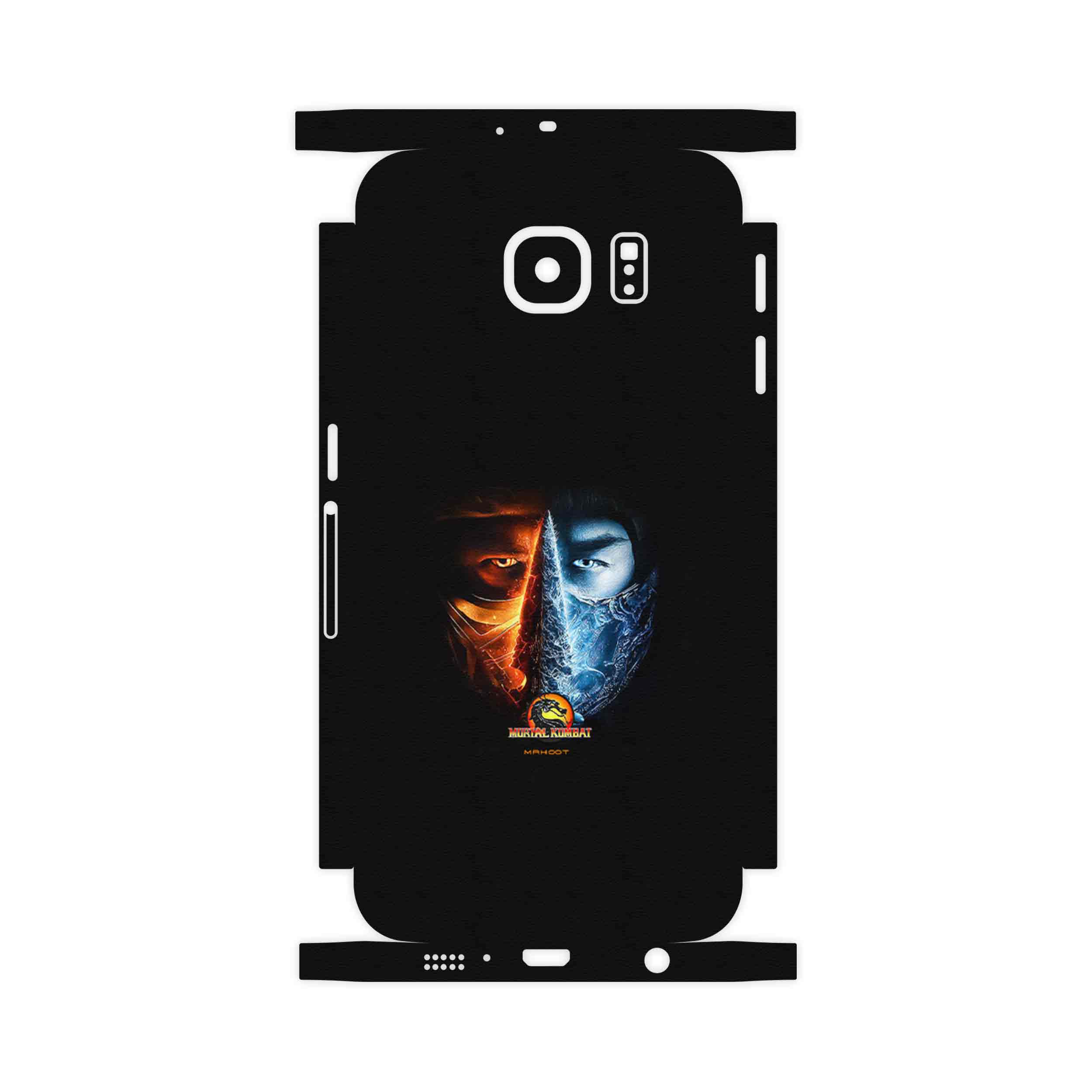 برچسب پوششی ماهوت مدل Mortal Kombat Game Series-FullSkin مناسب برای گوشی موبایل سامسونگ Galaxy S6 Edge