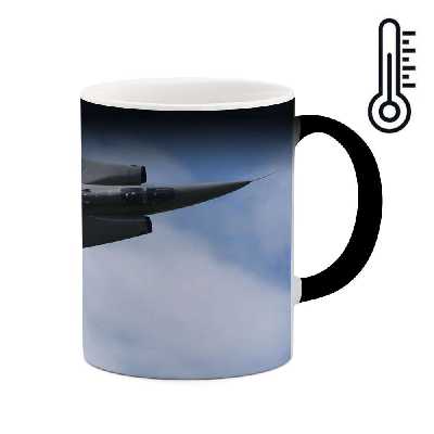 ماگ حرارتی کاکتی طرح هواپیما مدل mgh16709