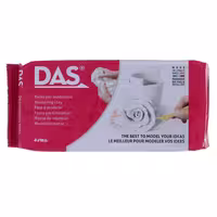 قیمت و خرید خمیر مجسمه سازی 500 گرمی سفید داس DAS