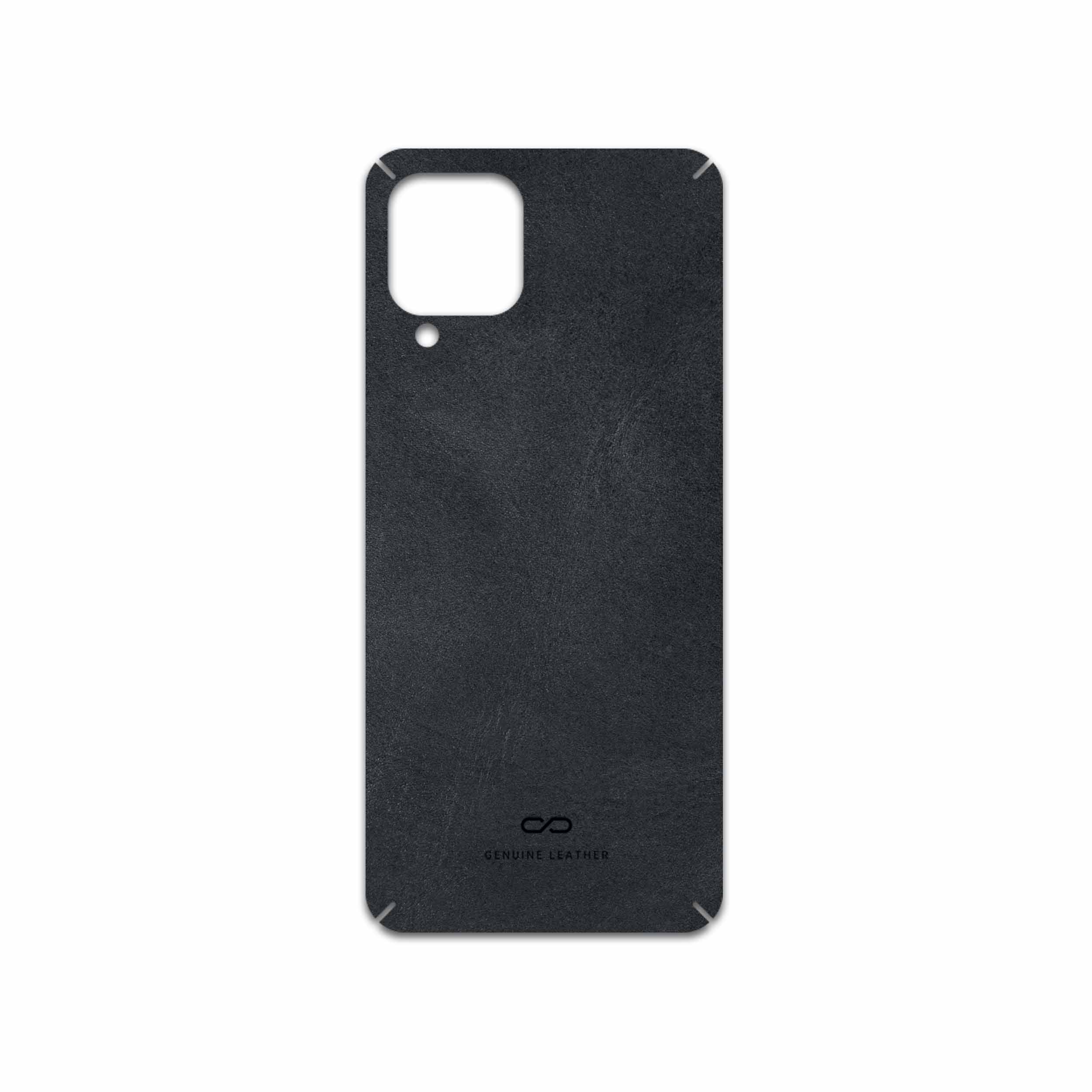 برچسب پوششی ماهوت مدل Graphite-Buffalo-Leather مناسب برای گوشی موبایل سامسونگ Galaxy A22 4G
