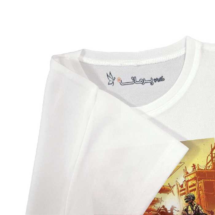 تی شرت بچگانه پرمانه طرح PUBG کد pmt.2799