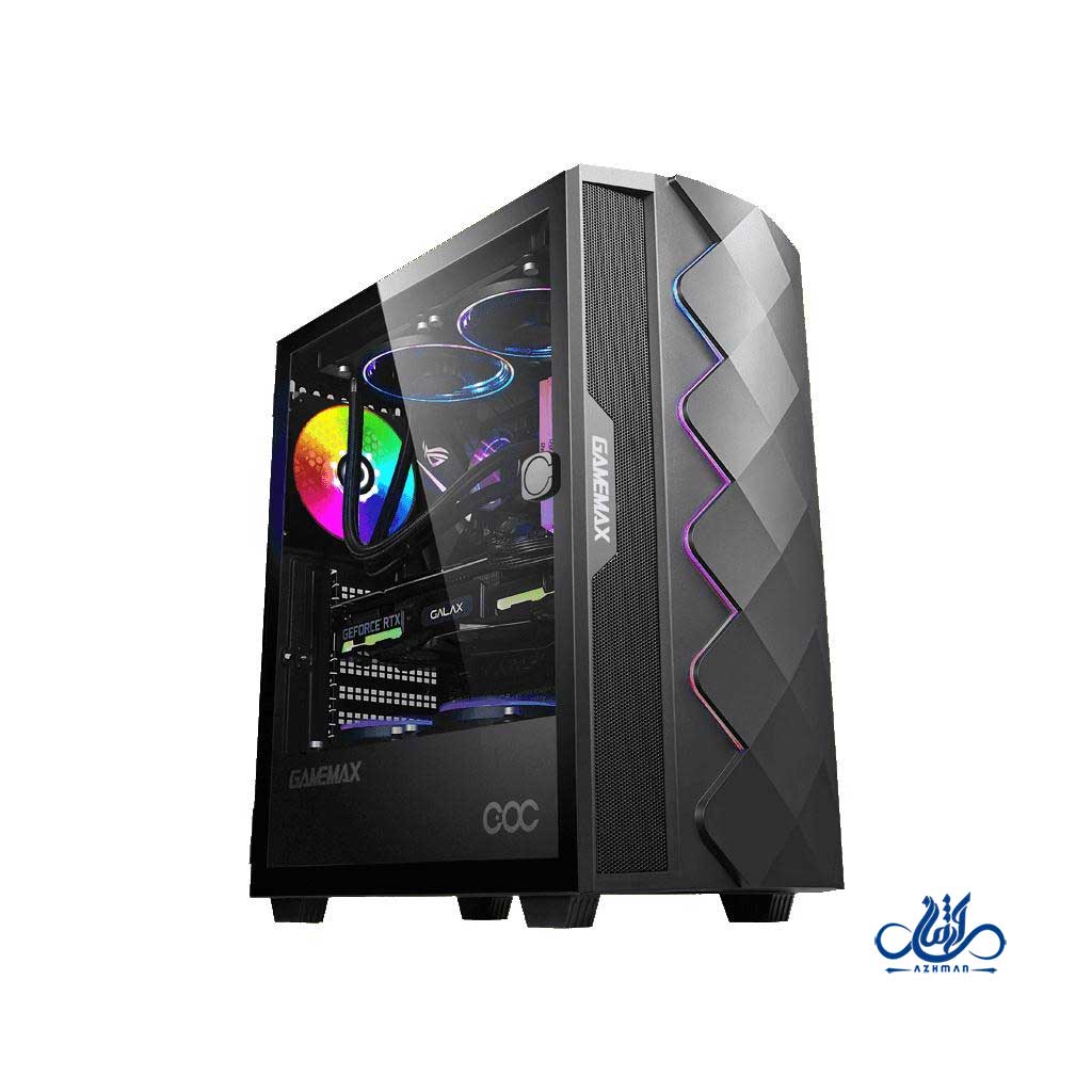 کیس کامپیوتر GameMax Black Diamond COC