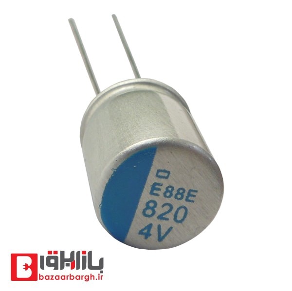 خازن خشک (جامد) 330 میکرو فاراد 10 ولت