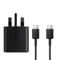 شارژر دیواری سامسونگ مدل EP-TA800 به همراه کابل تبدیل USB-C