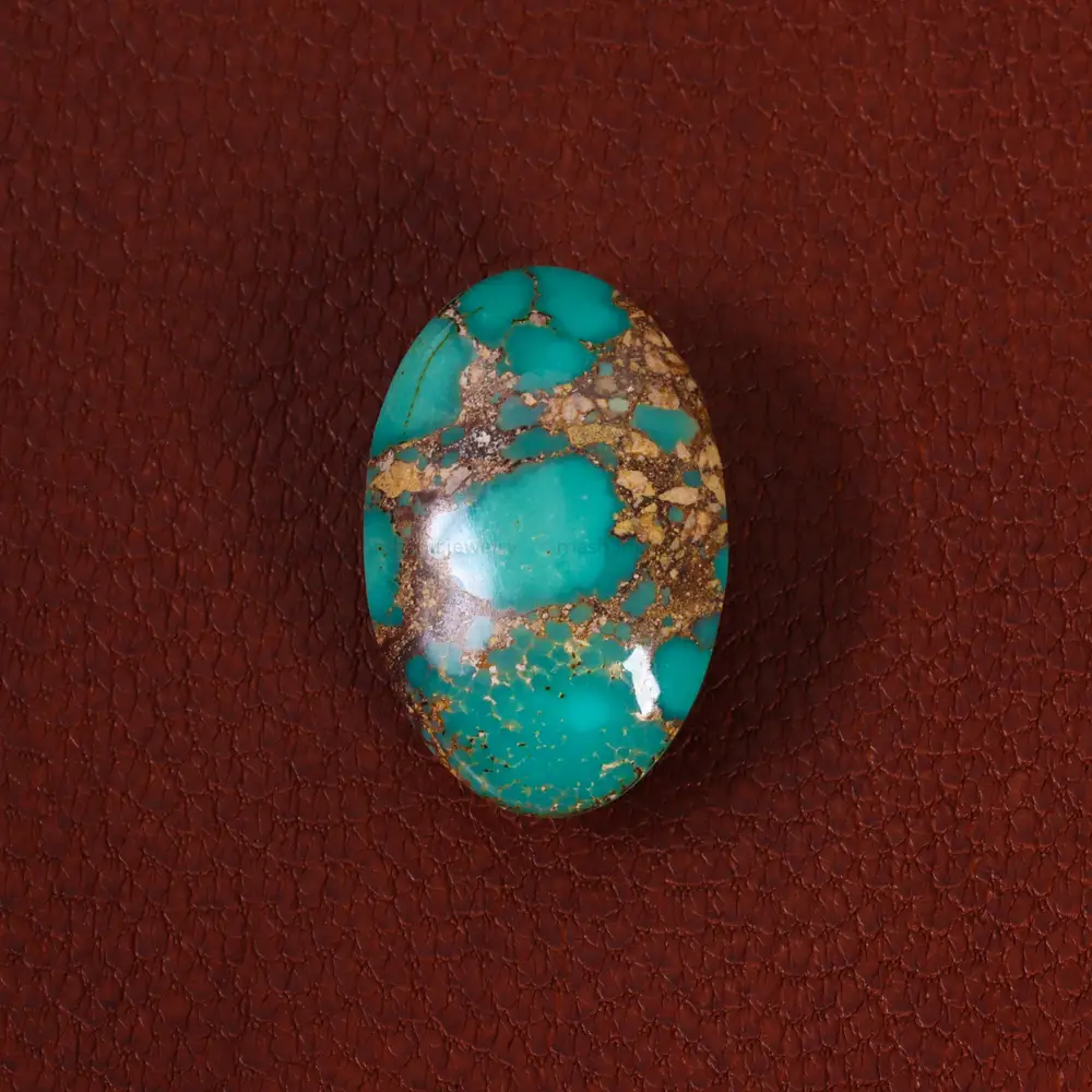 نگین فیروزه شجری کد 28206 - جواهری مشاهیر