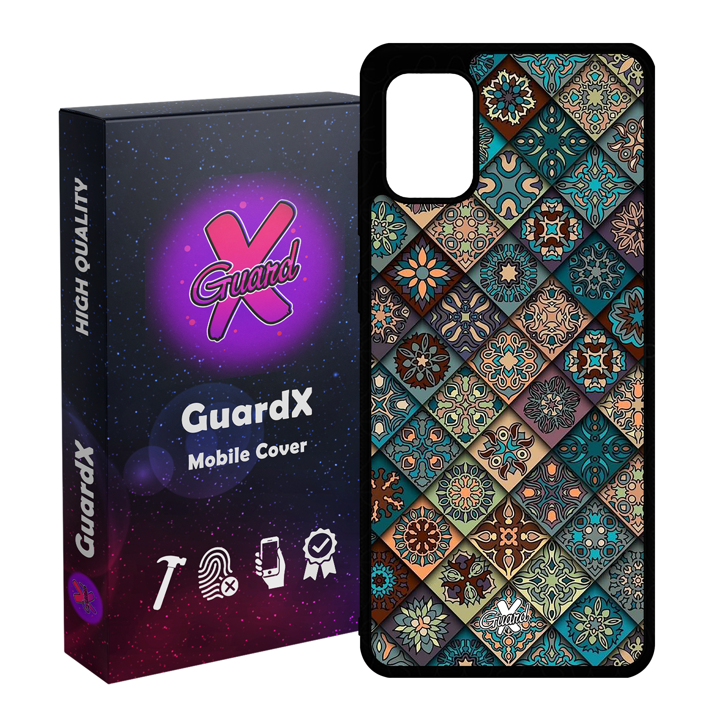 کاور گارد ایکس طرح Tile مدل Glass10093 مناسب برای گوشی موبایل سامسونگ Galaxy A51