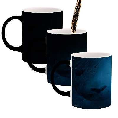 ماگ حرارتی کاکتی طرح فضا و کهکشان مدل mgh19929