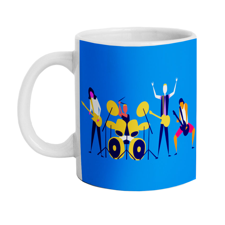 ماگ دارلی طرح متالیکا مدل DarlyM1015