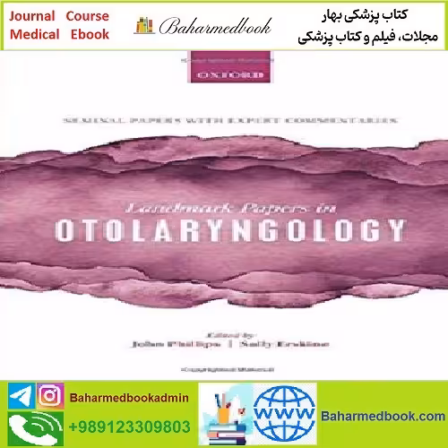 Landmark Papers in Otolaryngology TRUE PDF price 1€