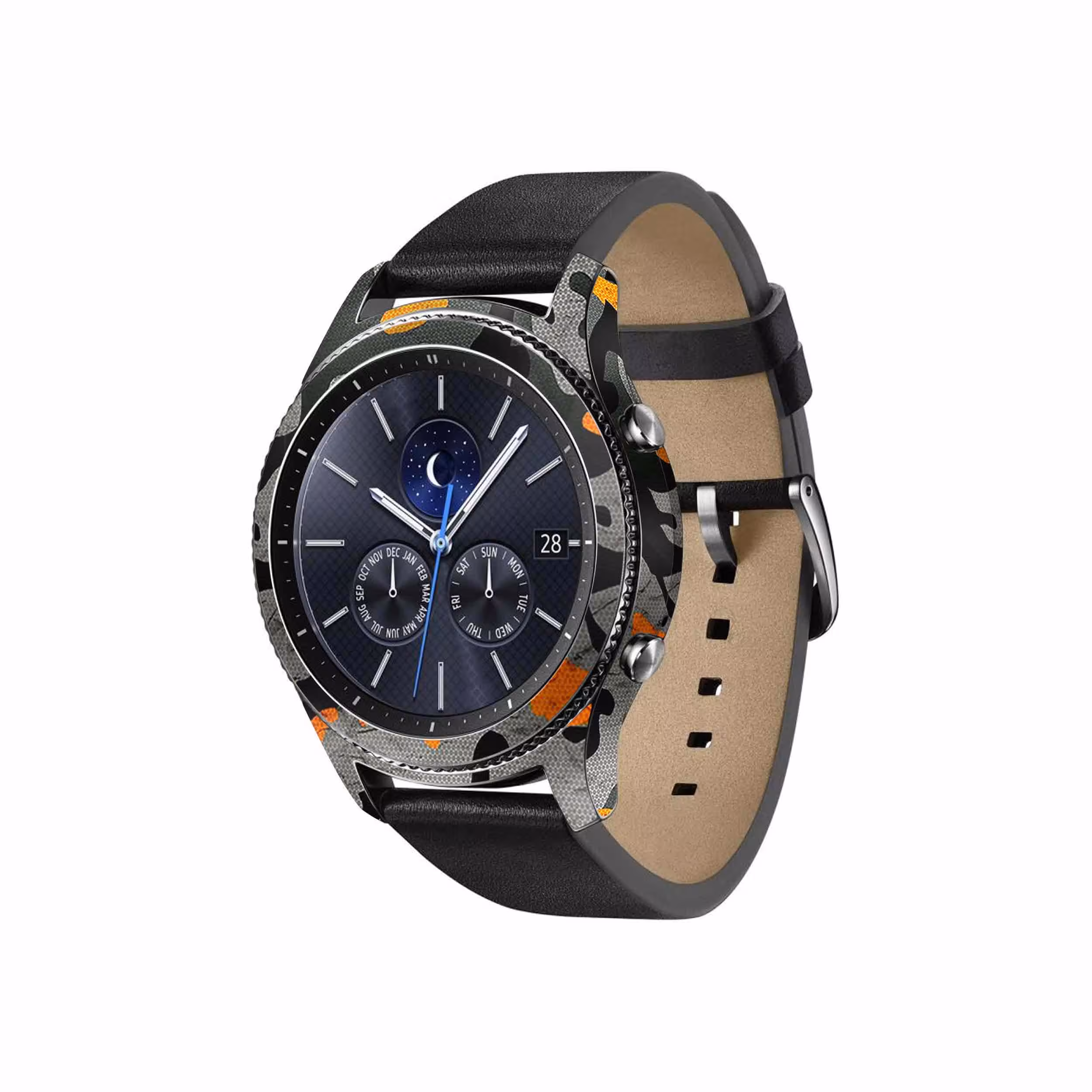 برچسب ماهوت طرح Autumn-Army مناسب برای ساعت هوشمند سامسونگ Galaxy Gear S3 Classic